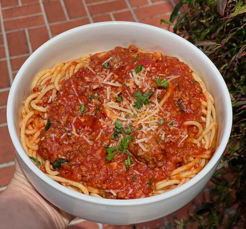 Meat Lovers Spaghetti